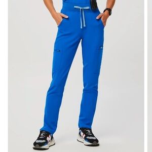 Women's Royal Blue Yola High Waisted 2.0 - Skinny Scrub Pants